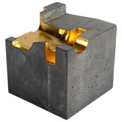 Stacklab, "Gold Cube", Contemporary Side Table, Canada, 2016