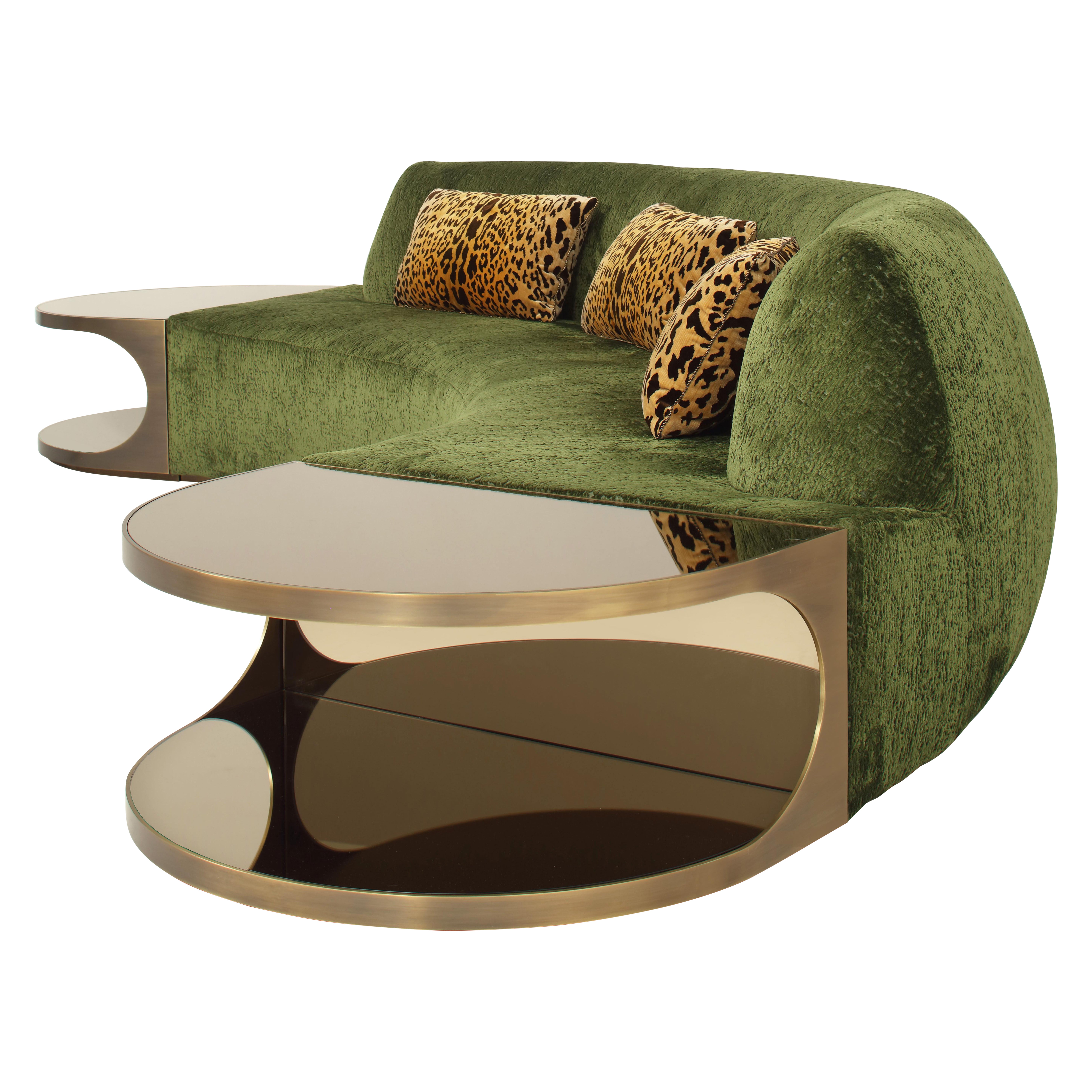 Georgis & Mirgorodsky, Bombola, Curved Sofa, United States, 2019