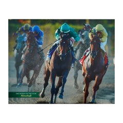 Belmont Park 2003 Horse of The Year Mineshaft Canvas Print