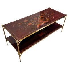 Gilt-Bronze Lacquer Low Table