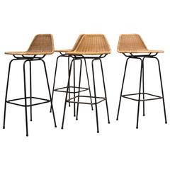 Set of Four Dirk Van Sliedrecht Bar Stools