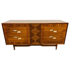 Mid-Century Modern American of Martinsville Accord 9-Drawer Dresser