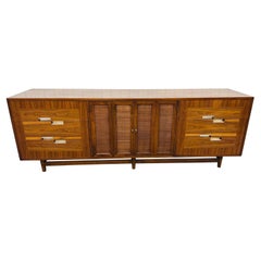 Mid-Century Modern American of Martinsville Accord Walnut Sideboard