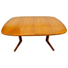 Vintage Danish Modern Teak Dining Table