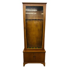 Mid-Century Modern Walnut Gun Cabinet