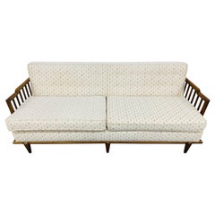 Mid-Century Modern Walnut Sofa