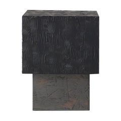 Amazonia, tactile squared side table, Dainelli Studio for Somaschini, Italy