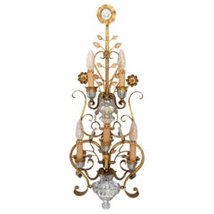 1950s Maison Bagues Italian Wall Sconce