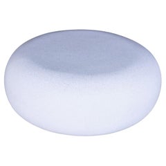 Cast Resin 'Pebble' Low Table, White Stone Finish by Zachary A. Design