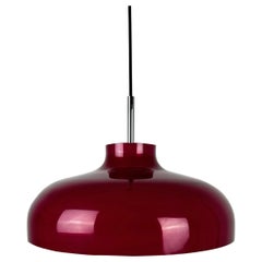 Vintage Bordeaux suspension lamp from Polinax WT designed by Miguel Milá