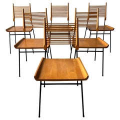 Paul McCobb Shovel Chairs, Winchendon, Set of 6