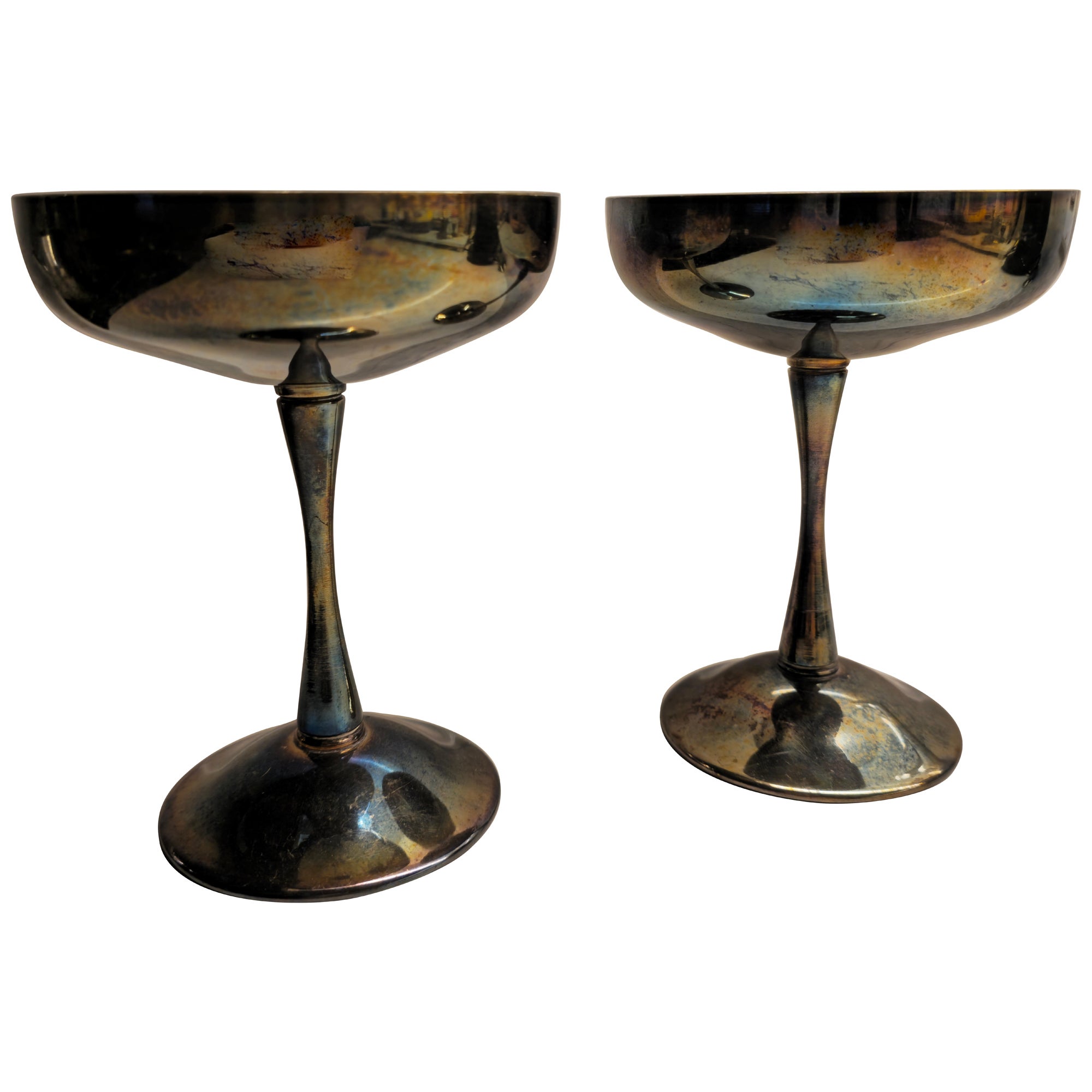 Copas plateadas F.B Rogers Fabricadas en Yugoslavia en venta
