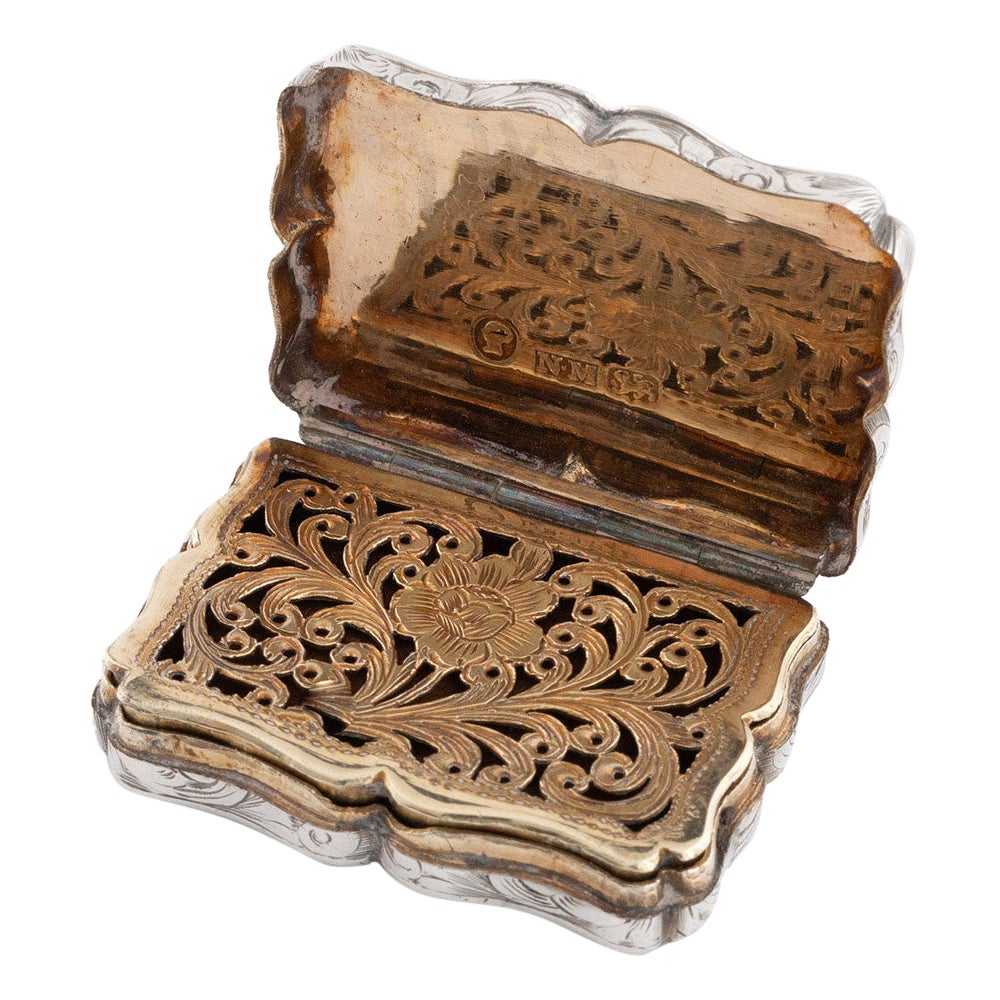 What was a silver vinaigrette?