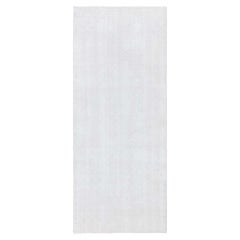 Doris Leslie Blau Midcentury Indian Beige Handmade Cotton Runner