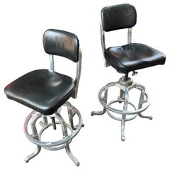 Goodform Aluminum Drafting Stools, 2 available!  Priced separately!