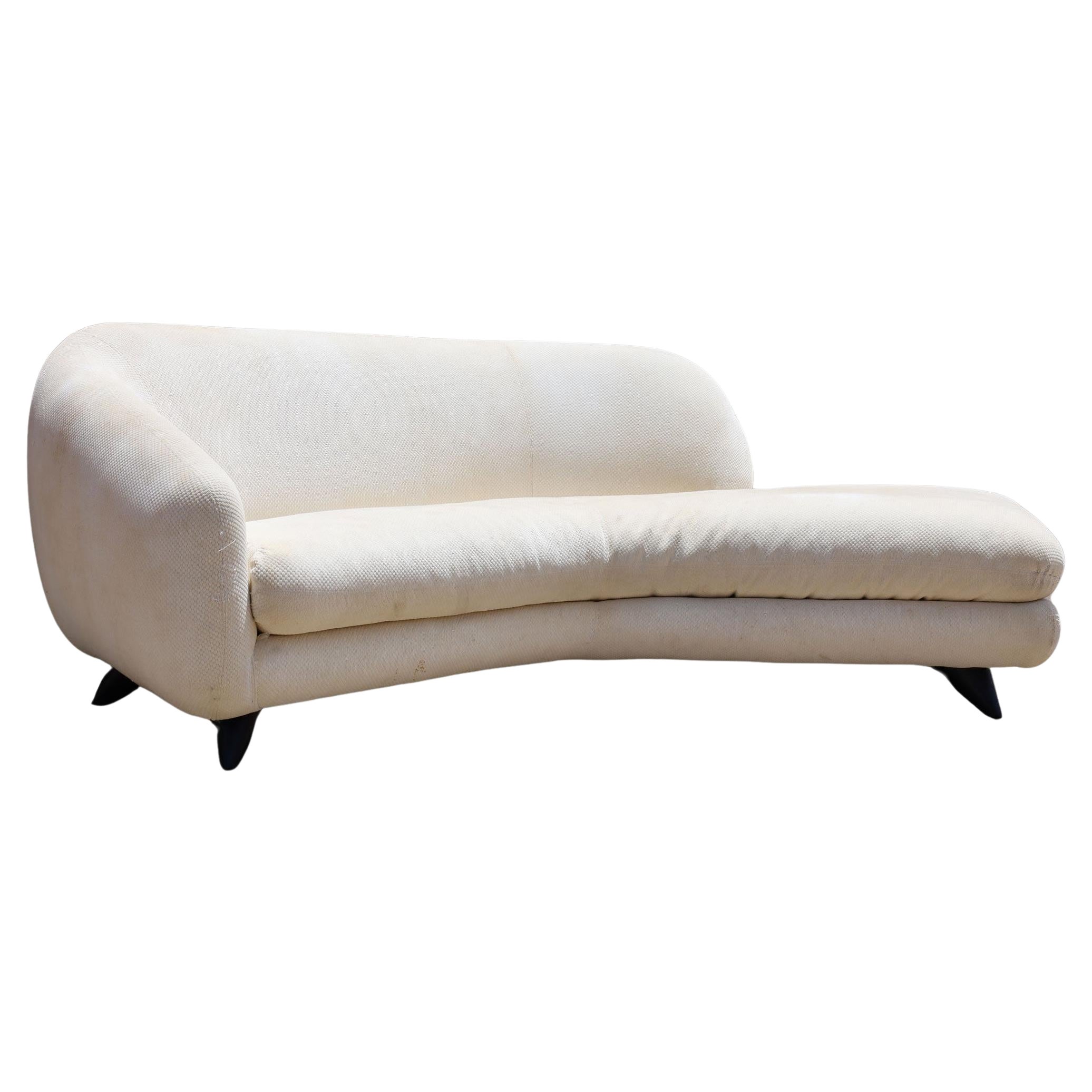 Vladimir Kagan Angle Tangent Sofa