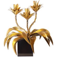 Stunning Brass Maison Jansen Table Lamp 10