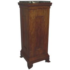 Unusual Regency Pedestal Cabinet