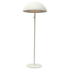 Vintage Verner Panton Inspired Space Age Floor Lamp with Half Dome Shade