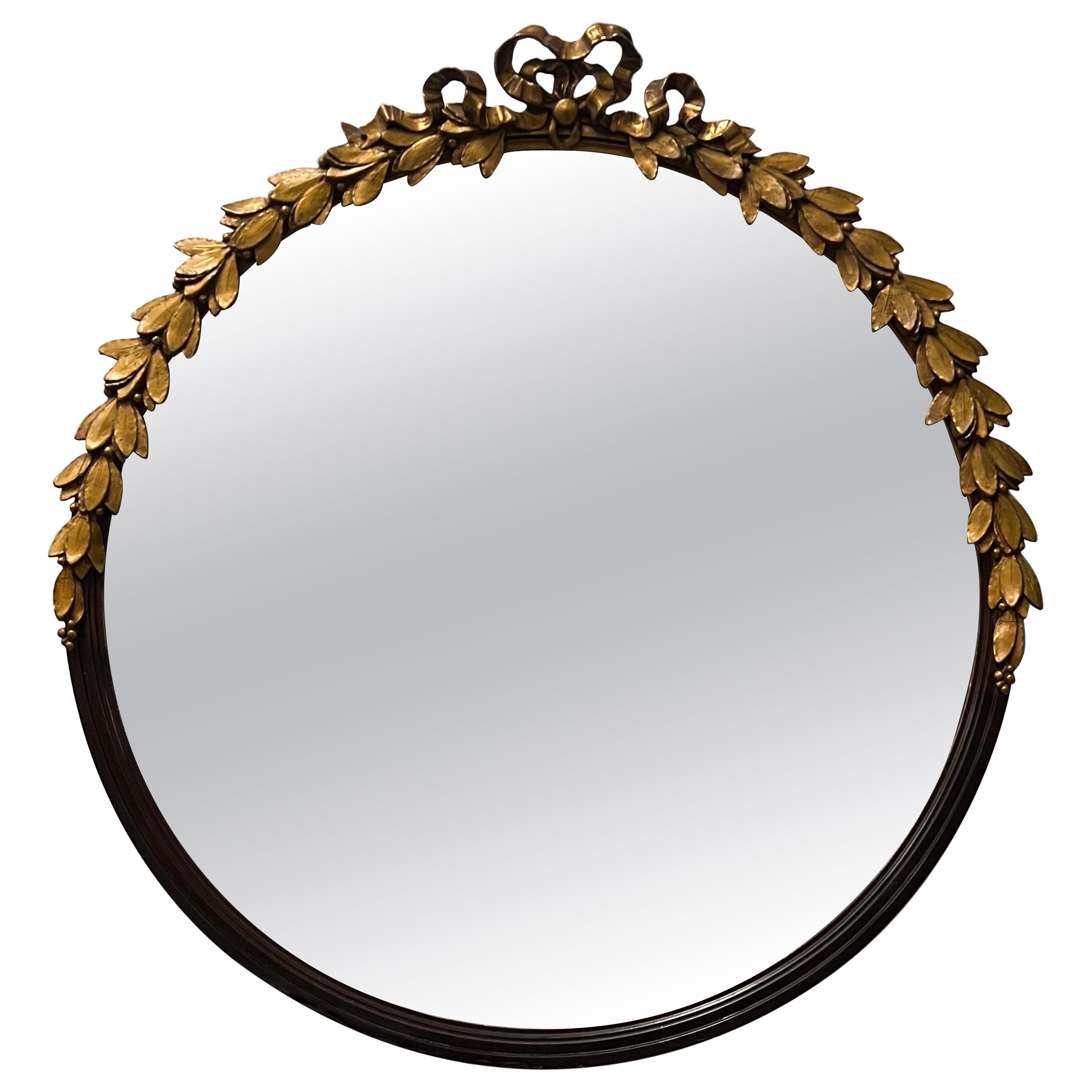 1936 Round Bow Mirror For Sale