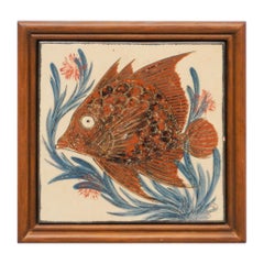 Diaz Costa Ceramic Hand Painted Artwork, circa 1960
