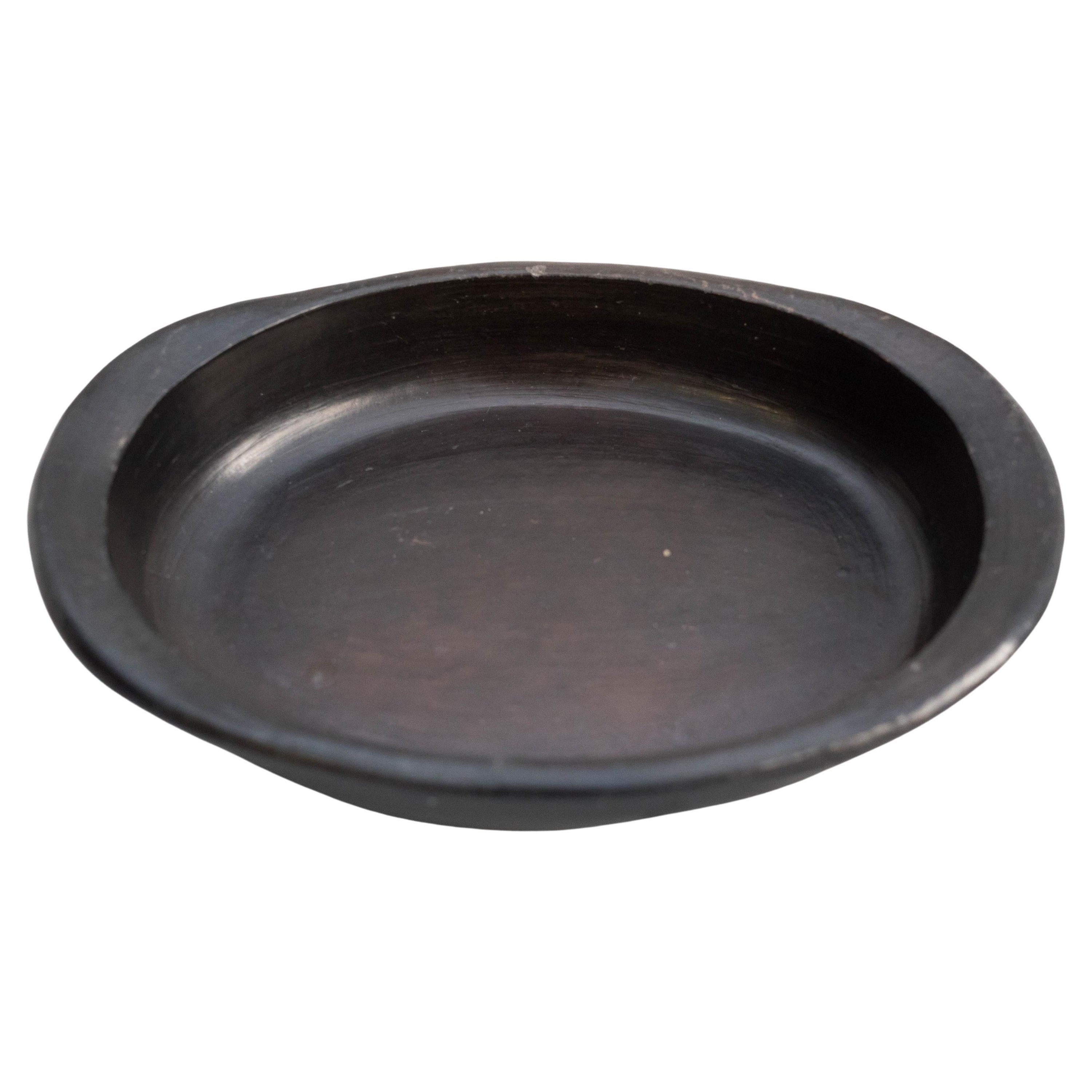 Bandeja decorativa de barro, hacia 1950