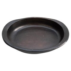 Bandeja decorativa de barro, hacia 1950