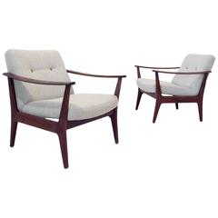 Scandinavian Mid-Century Lounge Chairs