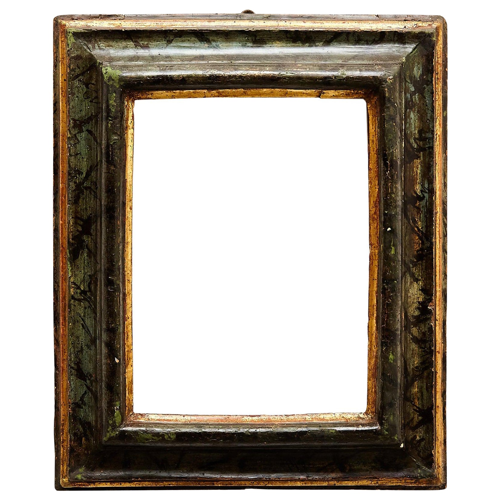 Cornice antica in Wood dipinta a mano, 1950 circa