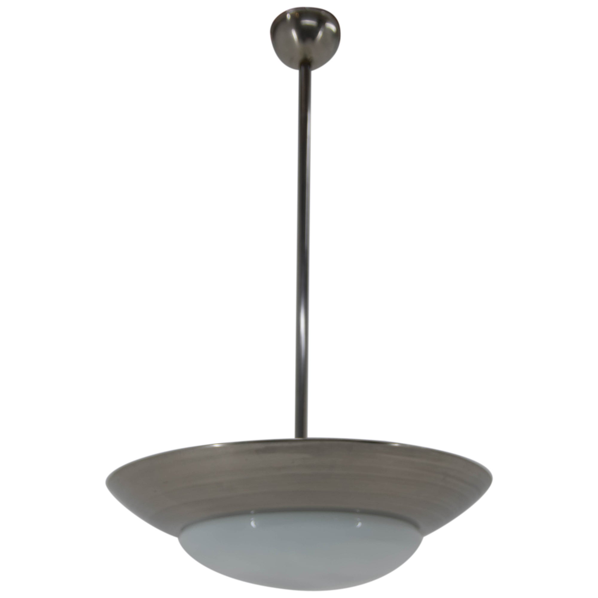 Functionalist / Bauhaus Chandelier by Franta Anyz, 1920s