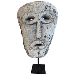 Ancient Anthropomorphic carved stone sculpture
