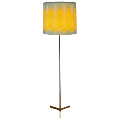 Lámpara de mesa Fog & Mørup de latón de los años 60, fabricada en Dinamarca