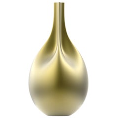 Vaso Aeros 2/2 in oro, 1a edizione, di Mattice Boet: Eleganza stampata in 3D
