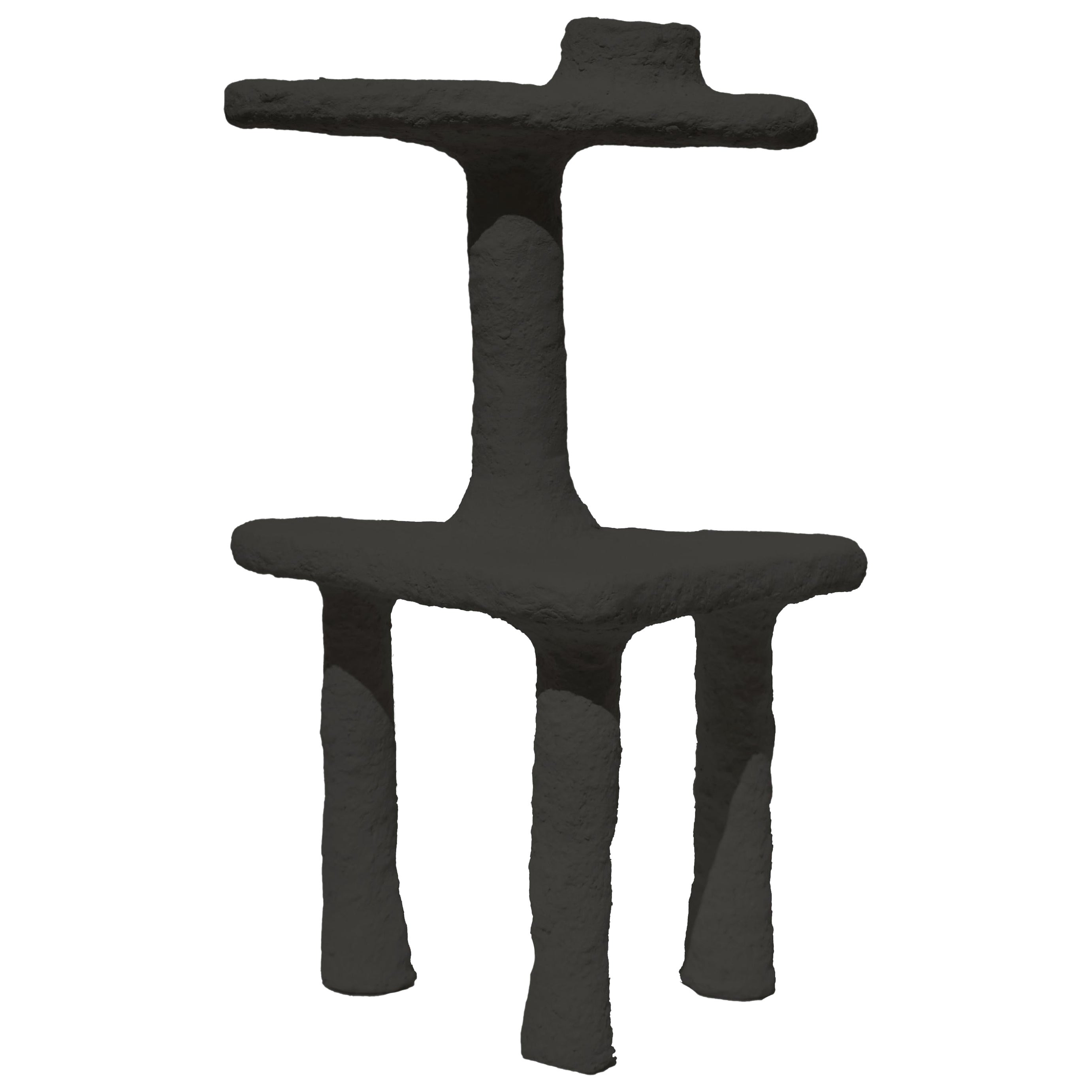 Coffee Table Tre Piedi Black by Jonathan Bocca