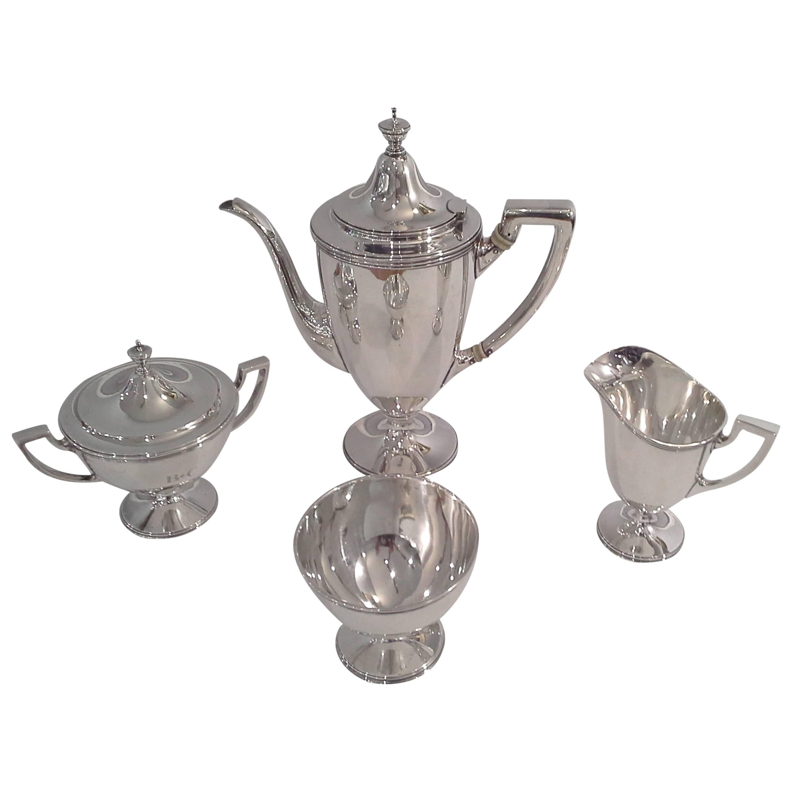 Tiffany & Co. Sterling Silver Four-Piece Tea Set