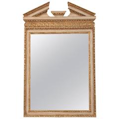 English George II Parcel-Gilt Mirror 5