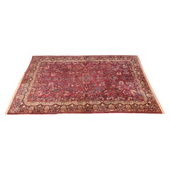 Antiquité - Tapis persan Sarouk en laine, tissé à la main, Circa 1930
