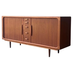 Danish Teak Ten Drawer Dresser / Sideboard by Dyrlund