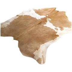 Palomino & White Brazilian Cowhide Rug