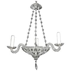 All Crystal Small Chandelier