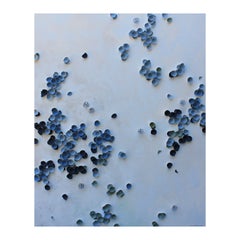 Mist by Larisa Safaryan Acrylic paint and eggshells on canvas