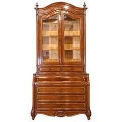 Secretaire de librería de renacimiento italiano, S. XIX