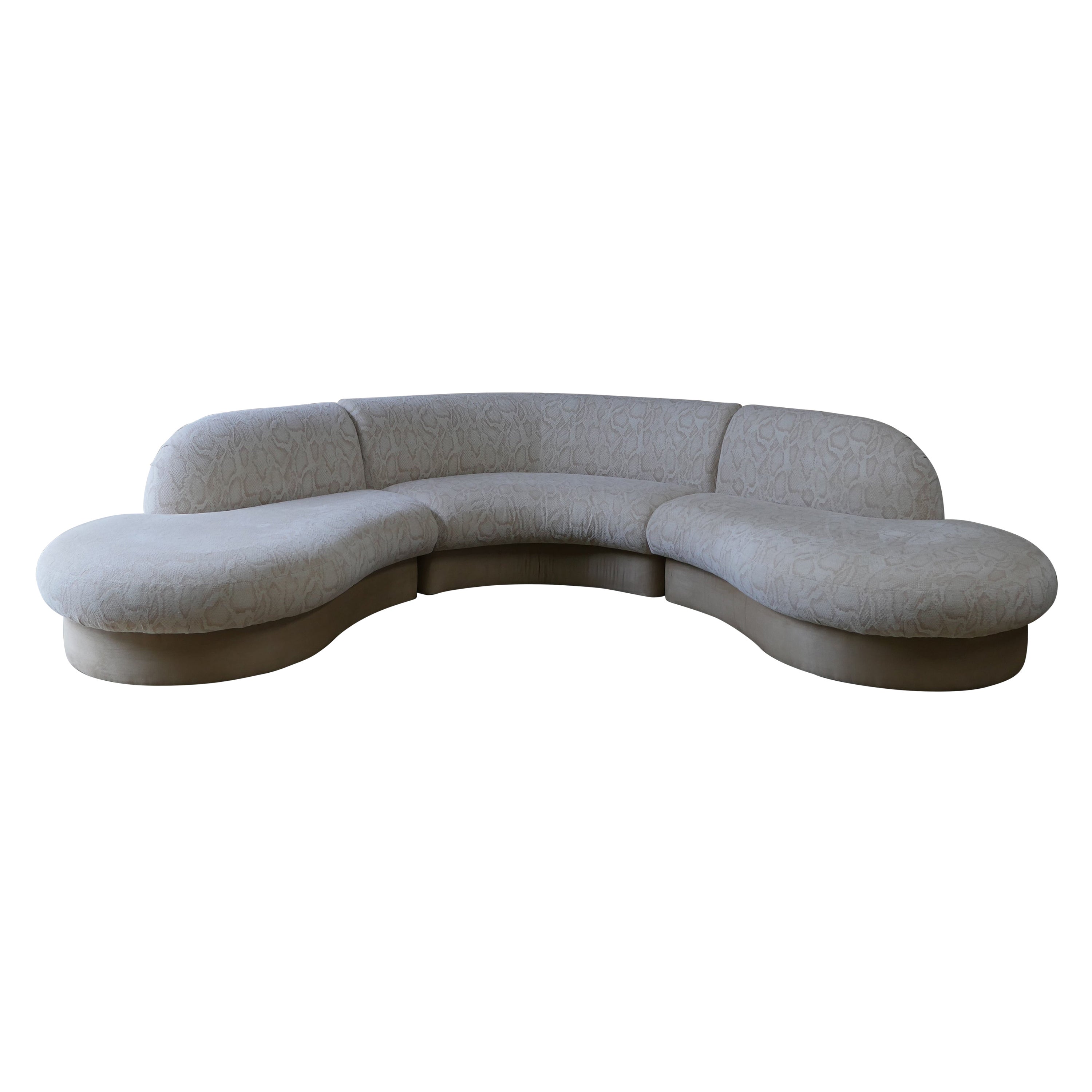 1984 Milo Baughman for Thayer Coggin Sit Tight Sectional Sofa