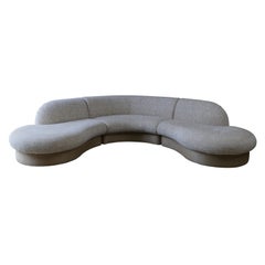 1984 Milo Baughman für Thayer Coggin Sit Tight, achtteiliges Sofa