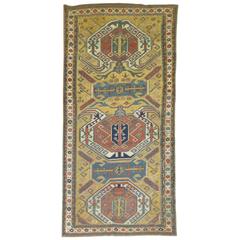 Antique Kazak Area Rug 8
