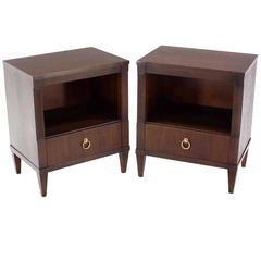 Vintage Pair of John Stuart Neoclassical Nightstands End Tables