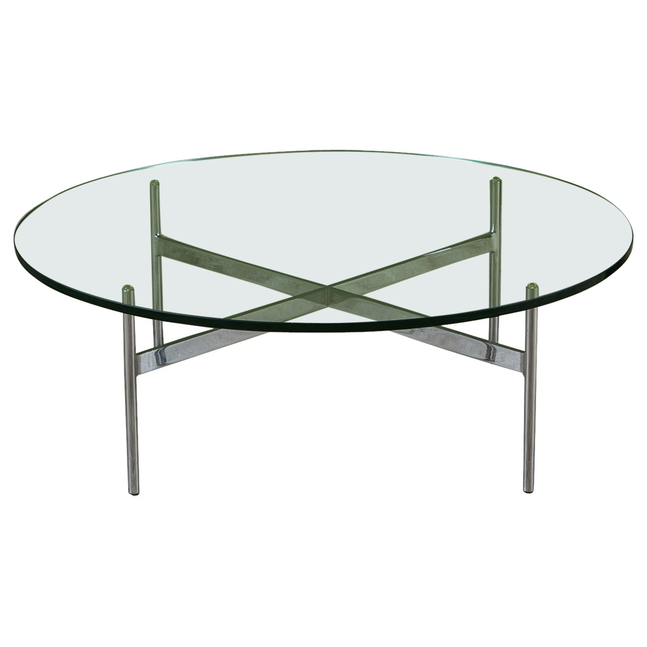 Tavolino con base a "X" di Gerald McCabe per Eon Furniture