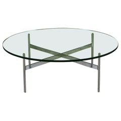 Tavolino con base a "X" di Gerald McCabe per Eon Furniture