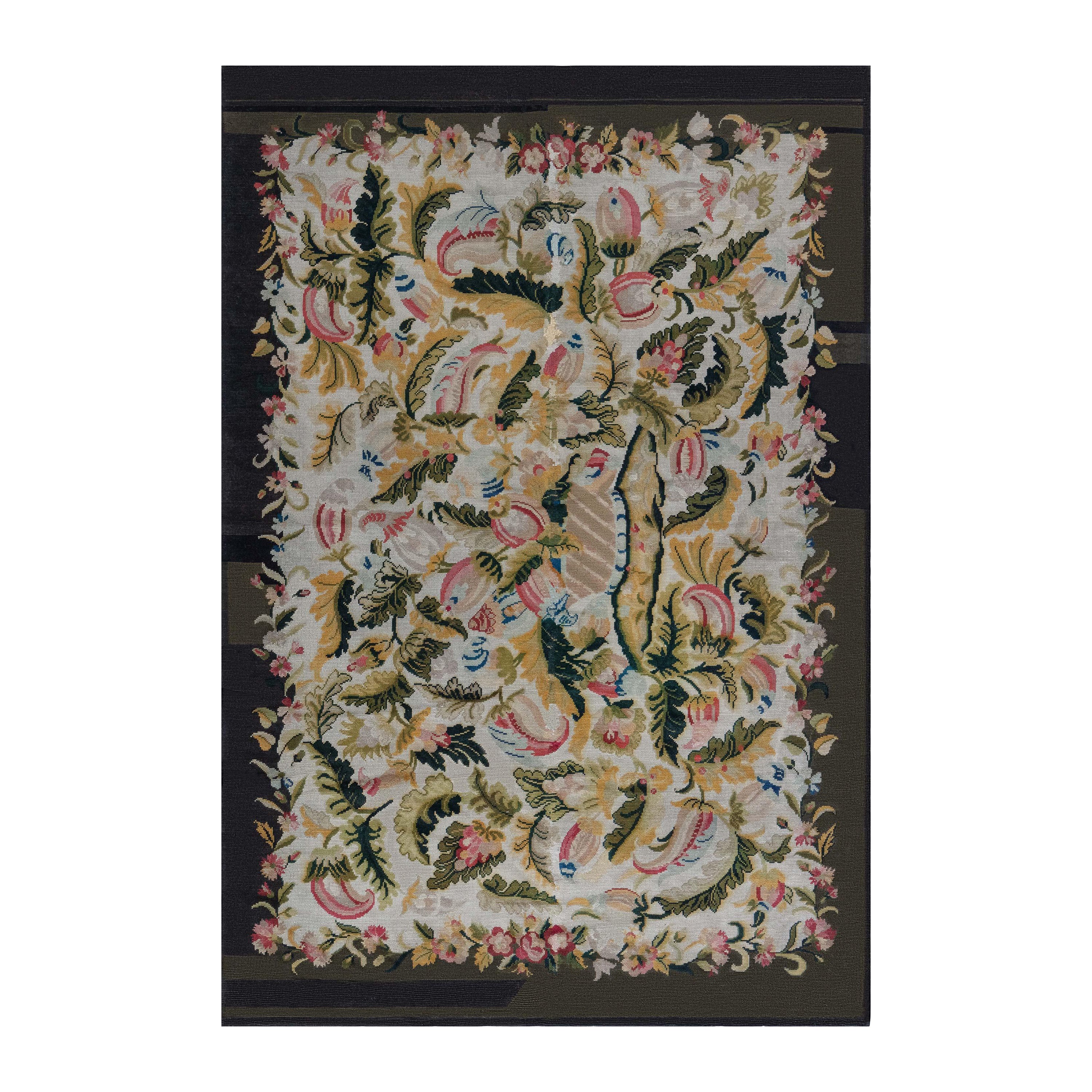 Alfombra inglesa de punta de aguja de principios del siglo XX en venta