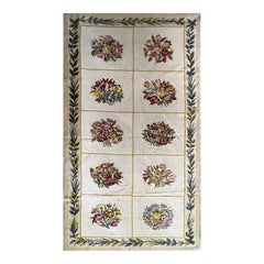 Tappeto Au Petit Point 19TH. Secolo - Dimensioni: 2m80x1m30 - N° 947